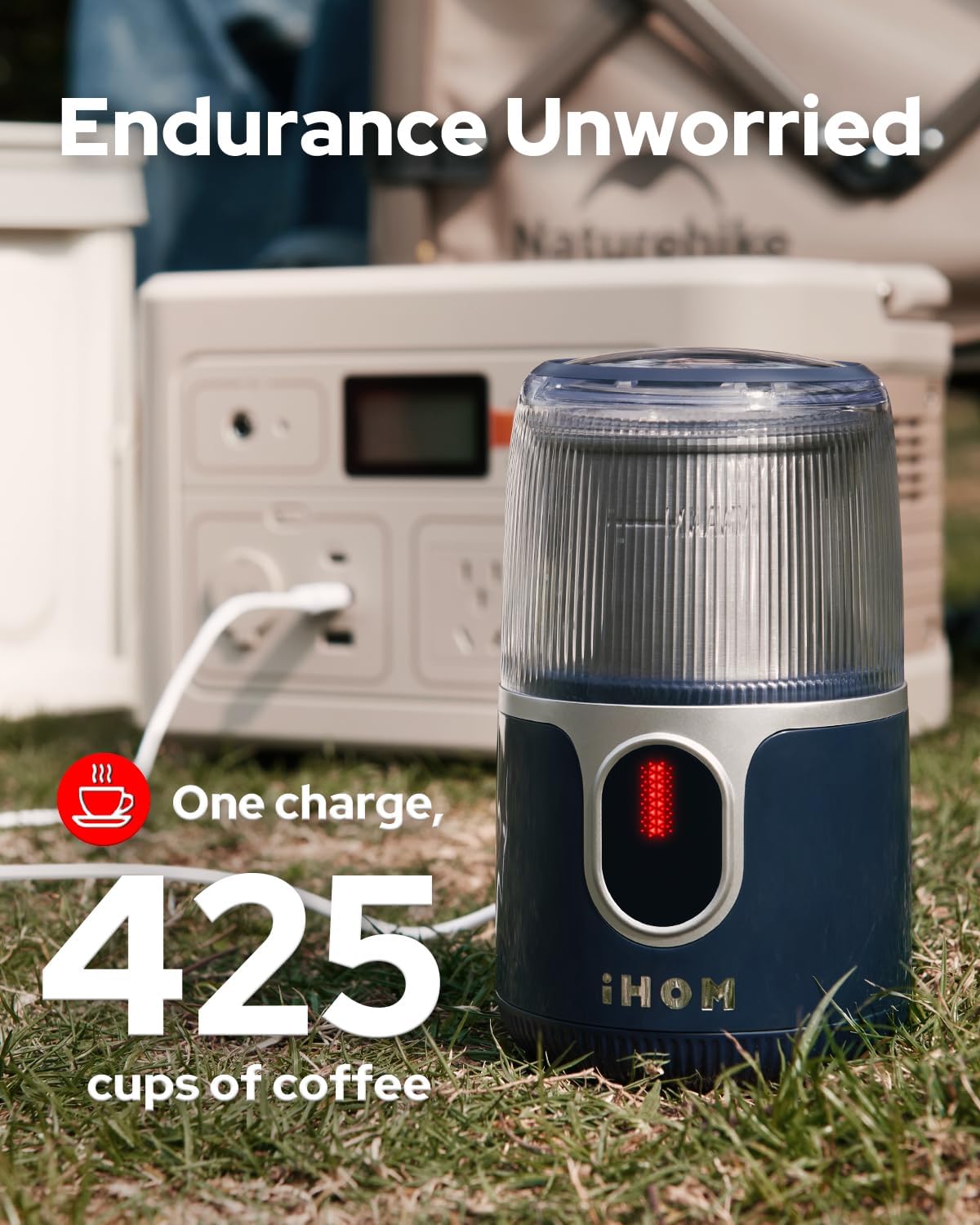 MyDepot Cordless Coffee Grinder 
Endurance Unworried